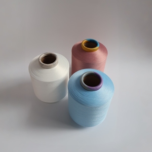 하이 퀄리티 염색 컬러 스판덱스/폴리 에스테르 SCY 코어 스핀 링 뜨개질 양말과 직조를위한 원사 - Product Image 3