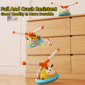 EPT Nouveau design Ensemble de jouets sportifs d'extérieur et d'intérieur 2-en-1 Balançoire/Jeux d'anneaux Machine d'exercice télécommandée Abeille pour enfants - Product Image 4