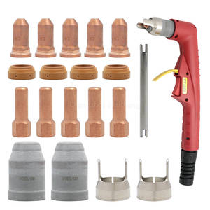 PT-100 IPT-100 PT100 Plasma cắt ngọn đuốc tiêu hao Đồng tip vòi phun điện cực đứng ra giữ lại Cap Vòng xoáy - Product Image 1