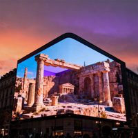 Écran LED extérieur étanche P4 P5 P8, économie d'énergie, haute luminosité, panneau publicitaire LED, mur vidéo