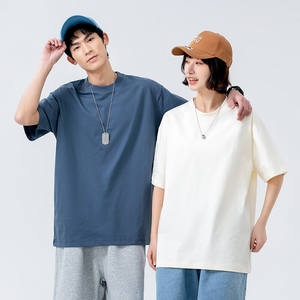 도매 100% 면 제조업체 맞춤형 티셔츠 남성용 그래픽 티셔츠 짐 웨어 빅사이즈 티셔츠 무지 남녀공용 오버사이즈 티셔츠 - Product Image 3