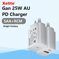 Bloc chargeur USB C double port 20W PD Adaptateur secteur Type C Chargeur mural pour iPhone 16 15 Pro Max pour Samsung S23 S22 iPad Laptop