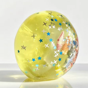 Bolas antiestrés de aceite de coco, burbujas coloridas con purpurina y lentejuelas para niños de 8 a 13 años, juguete unisex - Product Image 4