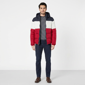 FINER THREADS 2025 Veste matelassée en toile personnalisée pour homme, respirante, à séchage rapide, avec fermeture éclair, épaisseur standard, chaude, pour l'hiver - Product Image 1