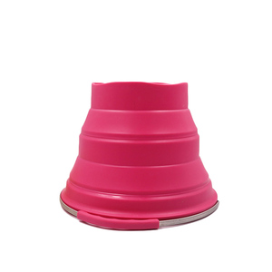 Outdoor Camping Wholesale Round Sustainable 10L Silicone Water High Level <strong>Folding</strong> <strong>Bucket</strong> with Handle for Cleaning Washing - Product Image 4