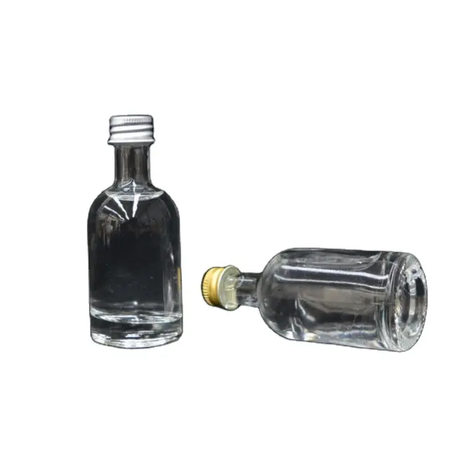 Mini botella vacía de Alcohol para licor, 50ml