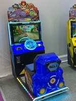 Machine de jeu d'arcade à pièces Jeu vidéo Simulateur de course automobile Machine de jeu de divertissement pour enfants