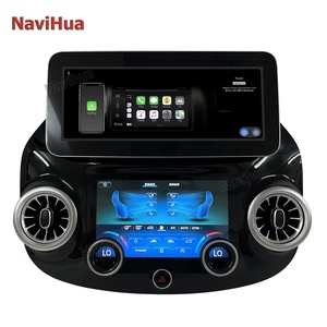 NaviHua for Mercedes Benz Vito 12.3 Inch Multimedia Android Car Radio Air Condition Control <b>System</b> Dual Screen New Upgrade - Product Image 6
