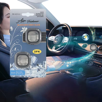 Grosir penyegar udara mobil tahan lama kertas katun minyak esensial parfum cair klip ventilasi bernapas membran Diffuser Outlet
