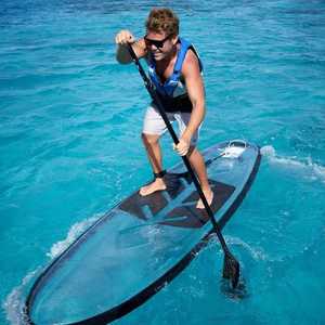 Tabla de <span class=keywords><strong>Paddle</strong></span> <span class=keywords><strong>Surf</strong></span> <span class=keywords><strong>Transparente</strong></span> de Policarbonato para Adultos, Ideal para <span class=keywords><strong>Surf</strong></span> y Remo al Aire Libre - Product Image 2