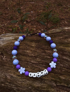 Floral Beaded Custom <span class=keywords><strong>Friendship</strong></span> Armband Haustier halsband für Hund & Katze - Product Image 2