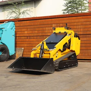 Free Shipping Ce Epa Diesel Home Garden Crawler 360 460 International Mini Small Skid Steer Loader