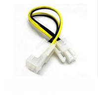 Tarjeta gráfica profesional de 4 pines OEM ATXP4EXT, adaptador de Cable de extensión de Cable de alimentación para PC y CPU, 12V