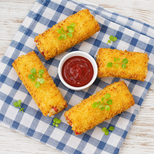Rollo <span class=keywords><strong>de</strong></span> Mariscos con Queso Prefrito y Congelado |   Rollitos <span class=keywords><strong>de</strong></span> Camarón Crujientes Empanizados, Exportación <span class=keywords><strong>de</strong></span> Camarones al por Mayor - Product Image 5