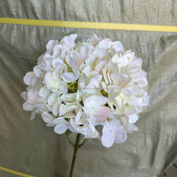 Branche d'hortensia en latex de fleurs artificielles de haute qualité pour la décoration de mariage à la maison
