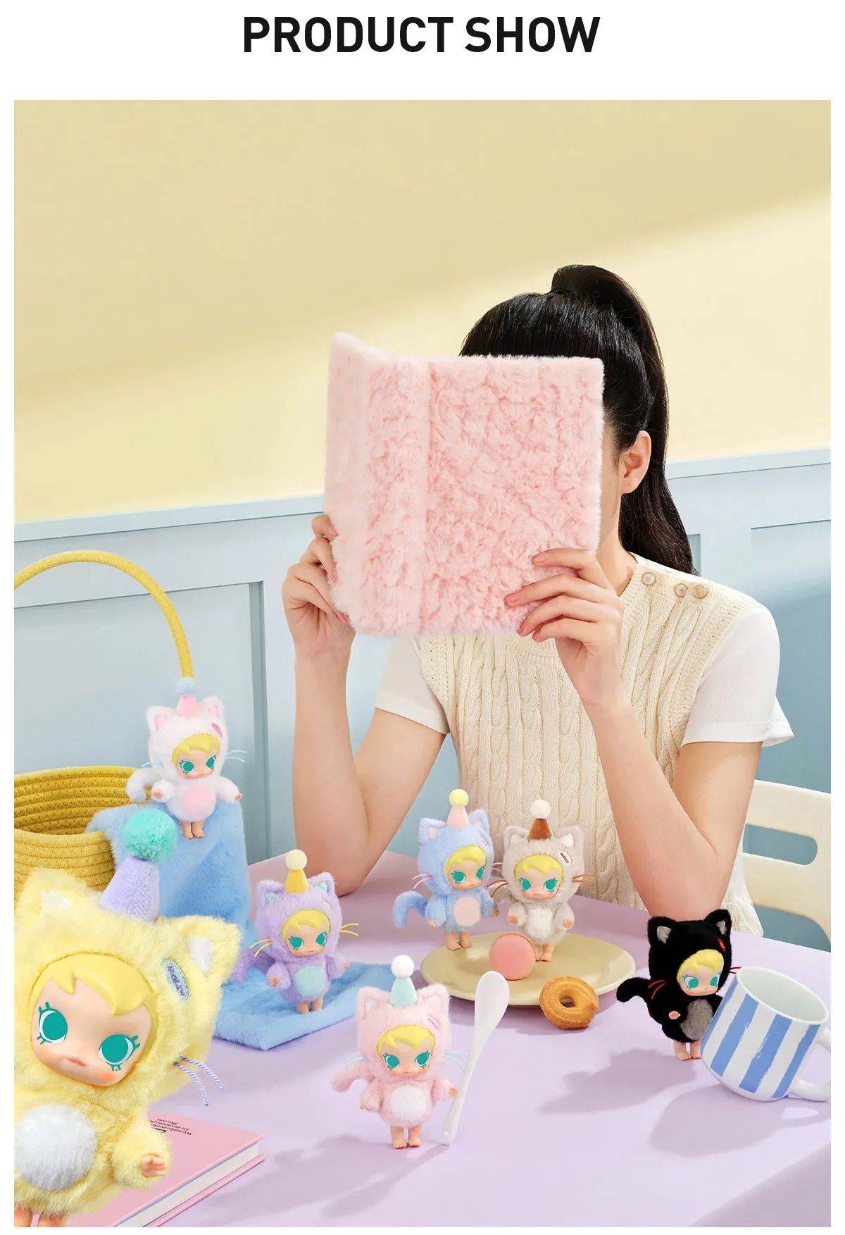 POP MART Molly Pocket Friends ボックス 2個セット POP MART Baby Molly Pocket Friends Series Plush Pendant