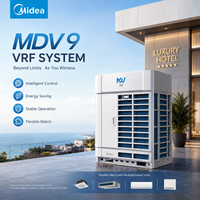 Système de climatisation central VRF Midea MDV9 à onduleur DC, pour conduits longs, avec contrôle intelligent, pour projets CVC commerciaux