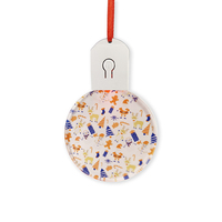 Ornements de Noël en acrylique à sublimation avec lumière LED, décorations brillantes pour arbre de Noël