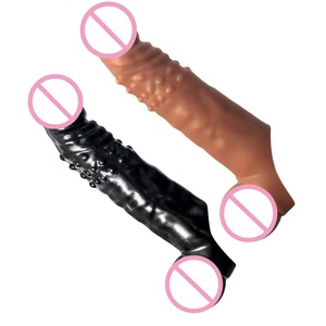 Funda <span class=keywords><strong>de</strong></span> Silicona <span class=keywords><strong>de</strong></span> 27 cm para Pene, Extensor <span class=keywords><strong>de</strong></span> Pene, Funda Reutilizable, Juguetes Sexuales para Parejas, Funda para Pene Masculino - Product Image 3