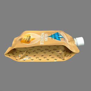 Bolsa de Aluminio de Grado Alimenticio con Boquilla de Seguridad a Prueba de Fugas para Vodka, Cerveza, Agua Mineral, Tequila, Impresión por Grabado - Product Image 6