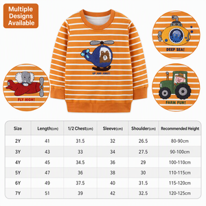 Abbigliamento per Bambini all'Ingrosso, <span class=keywords><strong>Felpa</strong></span> Oversize in Cotone per Ragazzi e Ragazze, Streetwear con <span class=keywords><strong>Cappuccio</strong></span> per 2-7 Anni - Product Image 5