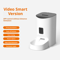 Distributeur de nourriture pour animaux de compagnie WiFi, distributeur intelligent de nourriture pour animaux de compagnie 7L 9L, distributeur de nourriture en acier inoxydable, machine électrique pour animaux de compagnie, pour l'intérieur et les voyages