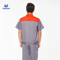 Combinaison de travail en coton à manches courtes pour l'été, résistante à l'usure, anti-salissure, respirante, absorbant la transpiration, antistatique, certifiée CE