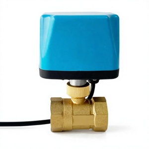 Vanne à boisseau sphérique de régulation à 2 ports VAI61.25, PN40, DN25, filetage interne RP 1'', corps en laiton, -10~120°C, pour systèmes CVC - Product Image 4