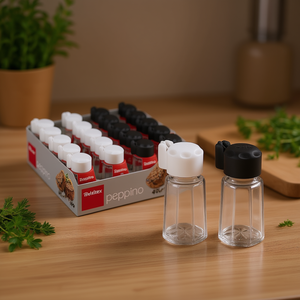 Metaltex Peppino Salt <b>And</b> Pepper Shakers 20 Piece <b>Set</b> For Kitchen Seasoning - Product Image 3