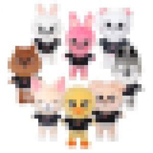 Branded Baby <b>Stuffed</b> Animal Plush <b>Toys</b> PP Cotton Kawaii Super <b>Soft</b> Stress Relief Figure Customizable Colors Sizes Birthday Gift - Product Image 1