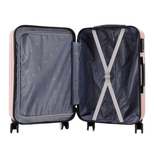 <span class=keywords><strong>Equipaje</strong></span> con cremallera <span class=keywords><strong>de</strong></span> abs, Maleta <span class=keywords><strong>de</strong></span> viaje <span class=keywords><strong>de</strong></span> <span class=keywords><strong>mano</strong></span> barata, carcasa dura portátil personalizada, ligera, <span class=keywords><strong>de</strong></span> seguridad, venta al por mayor - Product Image 5