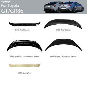 Haosheng GR <span class=keywords><strong>GT</strong></span> <span class=keywords><strong>86</strong></span> Spoiler Duckbill trasero Duck Tail Wing Car Spoilers para <span class=keywords><strong>Toyota</strong></span> GR86 GT86 BRZ FRS - Product Image 2