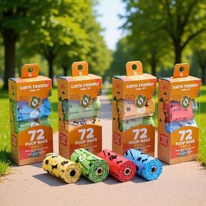 Sacs à déjections pour animaux de compagnie biodégradables et compostables, parfum lavande, respectueux de l'environnement, vente en gros pour fabricants d'articles pour animaux - Product Image 2