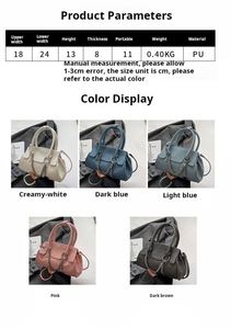 Bolso de Hombro Casual Moderno 2025, Bolso Bandolera Pequeño con Textura Minimalista 2023 - Product Image 2