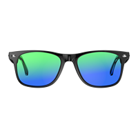 Lunettes Intelligentes IA W100 à Cadre PC, Recharge Magnétique, Appel BT, Traduction en 135 Langues, IP65, Tendance, pour l'Extérieur