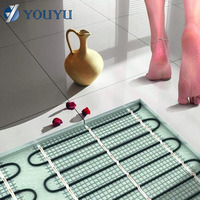 Tapis chauffant au sol à économie d'énergie YOUYU, chauffage radiant électrique sous le plancher