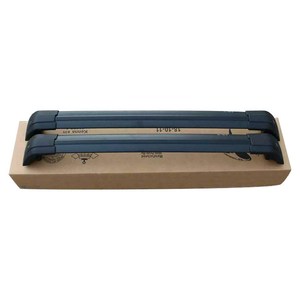 Barras Transversales Universales de Aleación de Aluminio Plateadas/Negras para Techo de SUV, Accesorios para Carrocería de Automóvil, Barras Superiores - Product Image 5