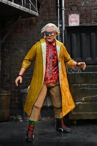 NECA Ritorno al Futuro Action Figure Dr. Emmett Brown Vestiti Gialli 7 Pollici Bambola - Product Image 5
