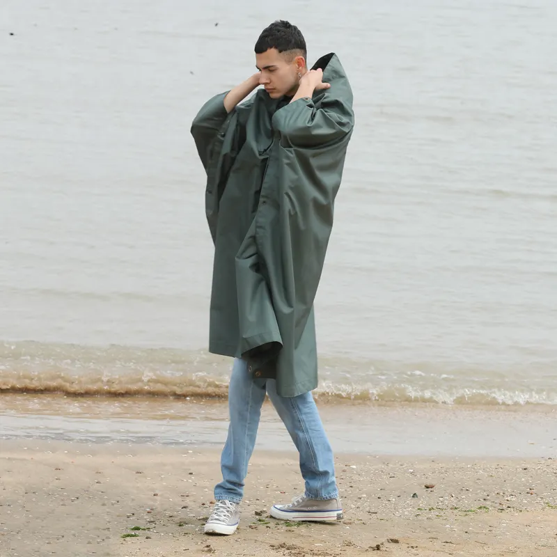 Capa de chuva para adulto, capa de chuva personalizada de fábrica, para adultos, à prova d' água, casaco longo de chuva para mulheres e homens