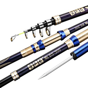 Promotionnel Byloo Premium pas cher filature coulée une canne à <span class=keywords><strong>surf</strong></span> de pêche armée de 15 pieds avec canne à poisson en bambou simple - Product Image 1