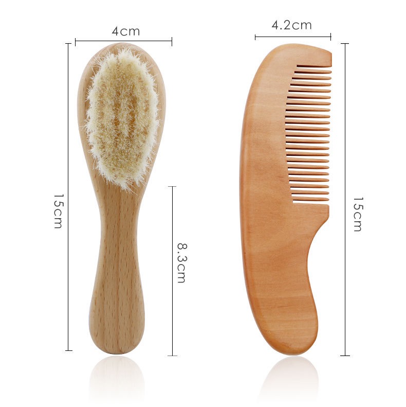 15cm Beech wood-2pcs opp bga