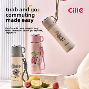 <span class=keywords><strong>Mug</strong></span> isotherme Xile, grande capacité, portable, en acier inoxydable, design cartoon, pour étudiants (hommes et femmes) - Product Image 4