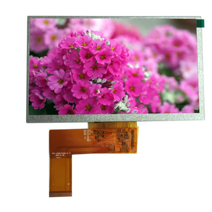 7 inch 800x480 Color TFT LCD Module with 40pin RGB Interface