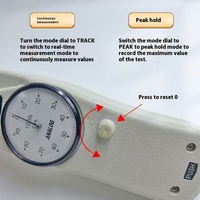DL-50 High Precision Tensile Tester 100 lbs Dial Gauge Pointer Type Push-Pull Force Measuring Instrument