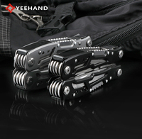 Yeehand OEM Outil multifonction portable de qualité industrielle en acier 420 avec ouvre-bouteille, tournevis - Pince multifonction de survie