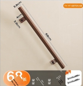 ราวจับสำหรับห้องน้ำแบบพับได้ปลอดภัยทันสมัยใช้ในโรงพยาบาลห้องน้ำโรงแรมที่พักส่งตรงจากโรงงาน - Product Image 4