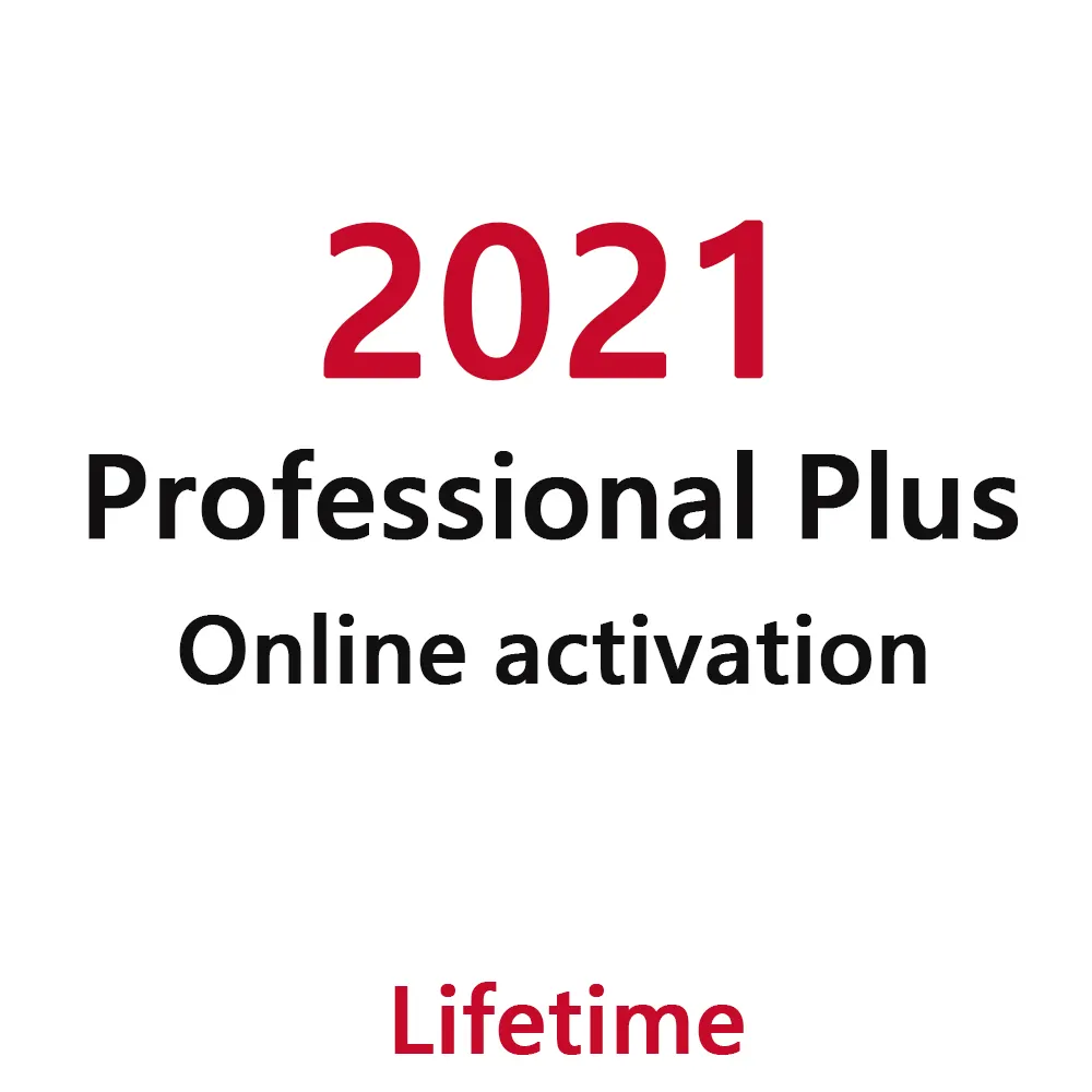 2021 Professional Plusรหัสลิขสิทธิ์การเปิดใช้งานออนไลน์ 100% 2021 Pro Plusคีย์ดิจิตอลขายปลีก1PCส่งโดยAli Chat Page
