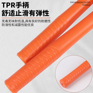 Maillet en caoutchouc pour pose de carrelage 100015002000 Antichoc avec poignée orange - Product Image 3