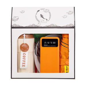 Juego de Regalo Empresarial Elegante, Taza de Café, Masajeador de Cuello, Logotipo Personalizable, Regalos Promocionales Novedosos, Año Nuevo Chino - Product Image 1