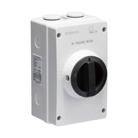 SUNNOM OEM IP66 CE IEC extérieur pv interrupteur-déconnexion 4p 32A 1000v solaire pv tableau dc étanche isolateur solaire fusible interrupteur